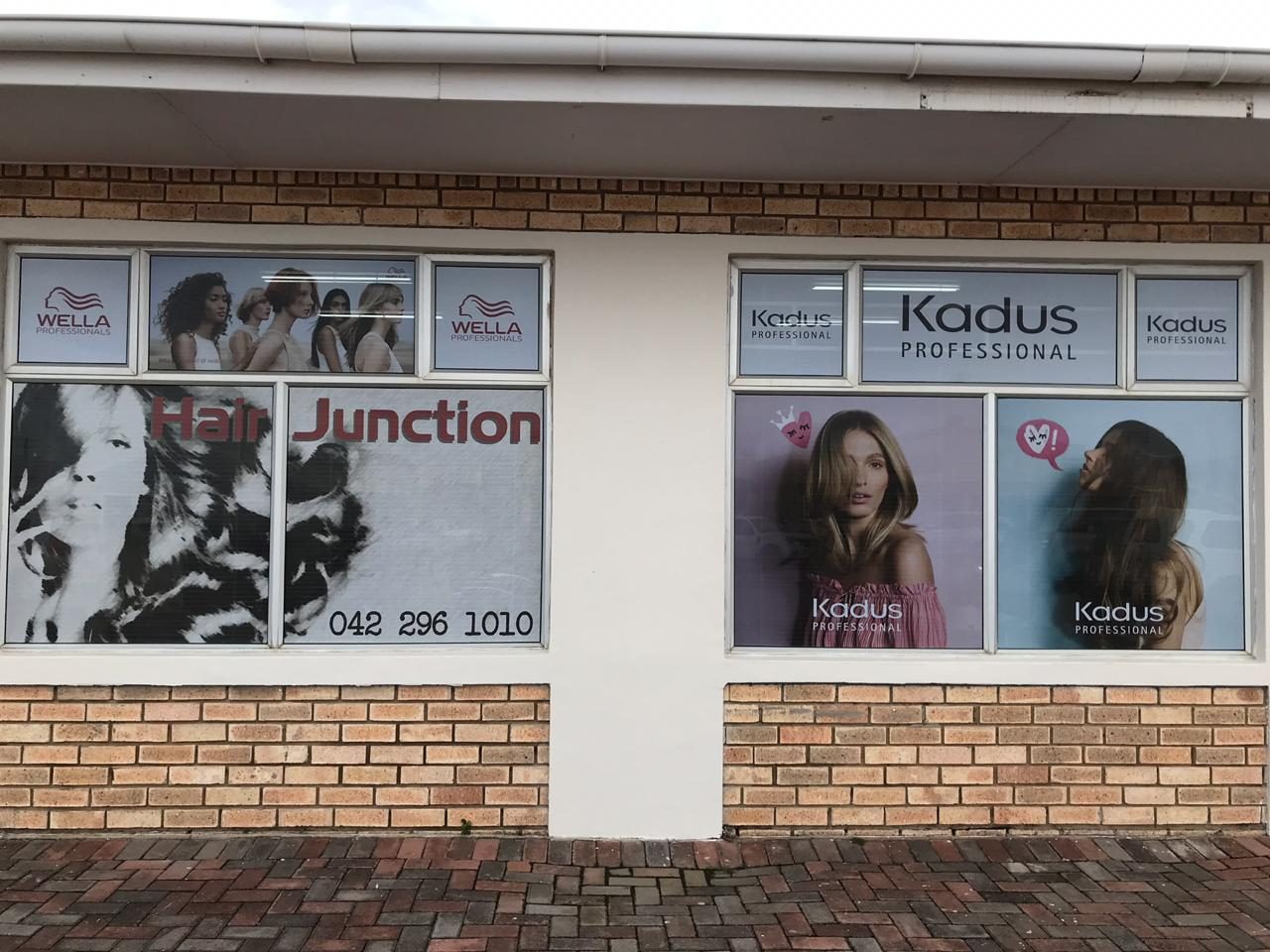 Hair Junction storefront in Jeffreys Bay